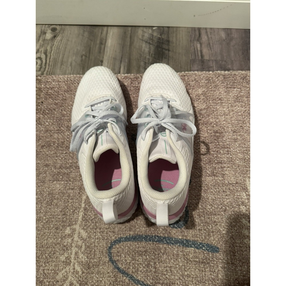 Nike Renew In Season TR 10 Training Sneakers Size 10 White Violet Shock Colorwa - Picture 5 of 5